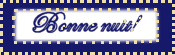 gif animé bonne nuit bleu